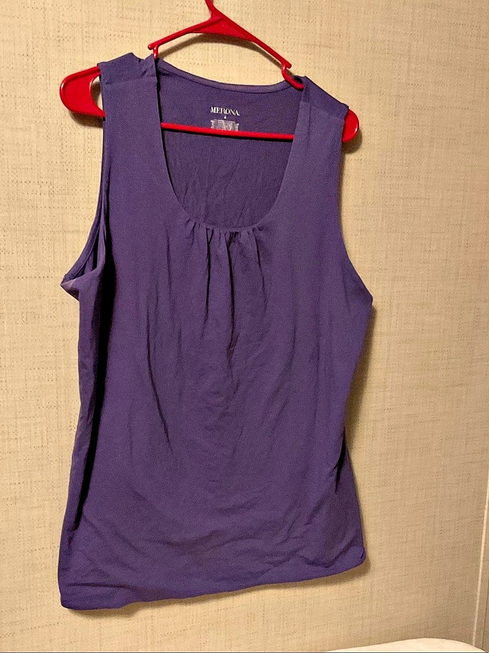Merona Women's Purple Tank Top Size 2